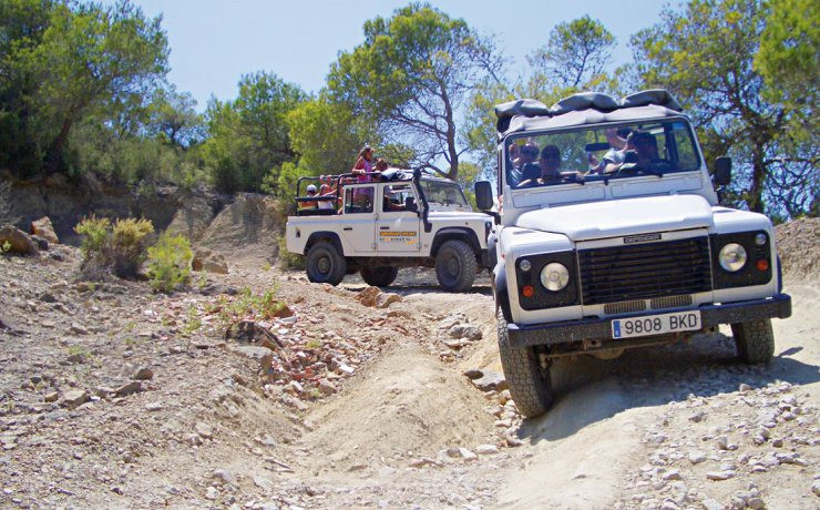 Excursion en Jeep sur l'île d'Ibiza