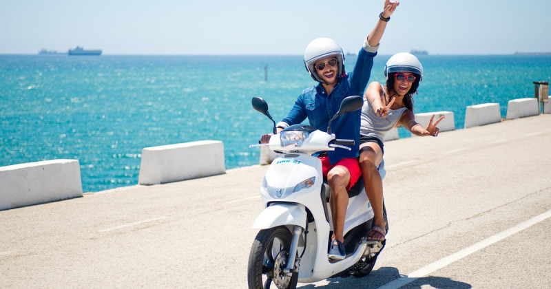 Excursion en scooter à Majorque