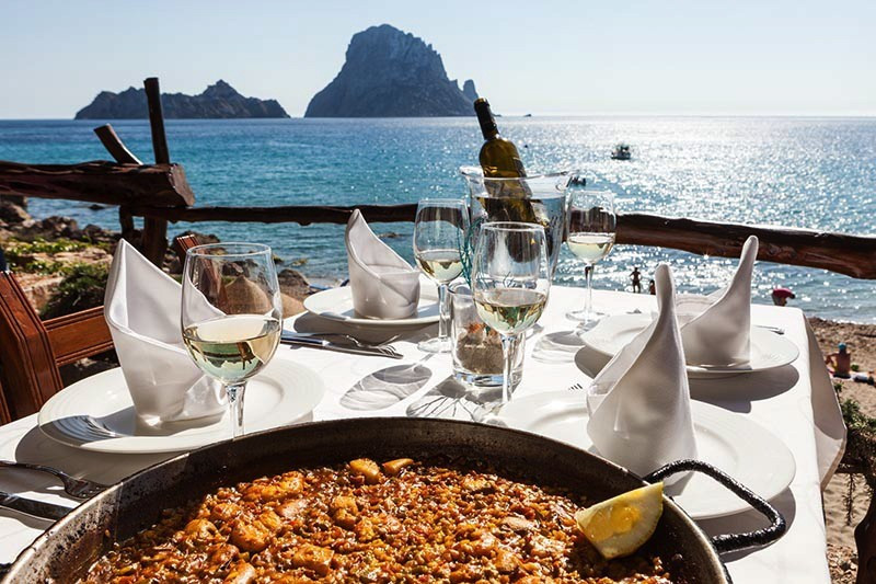 Atelier cuisine Paella à Ibiza
