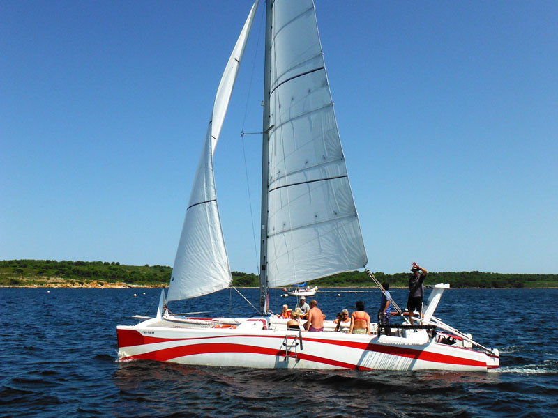 Sortie en Catamaran au nord de Minorque