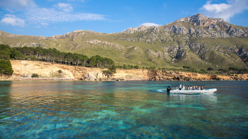 Excursion en bateau rapide vers le Parc Naturel de Llevant