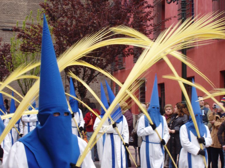 Domingo de Ramos Cofradía de la Entrada Zaragoza 768x576