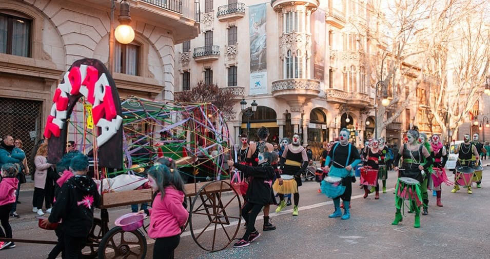 carnaval palma february mallorca