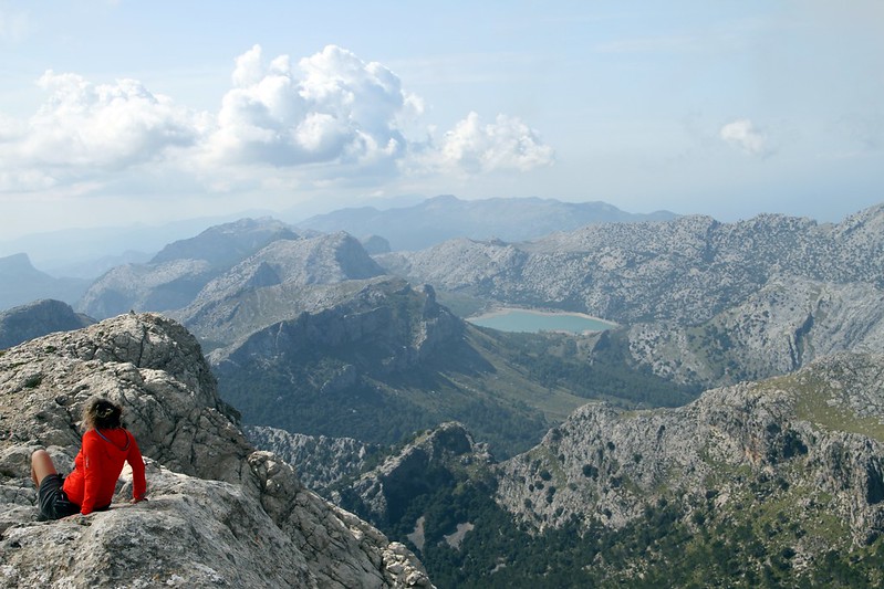 Vue depuis le Massanella