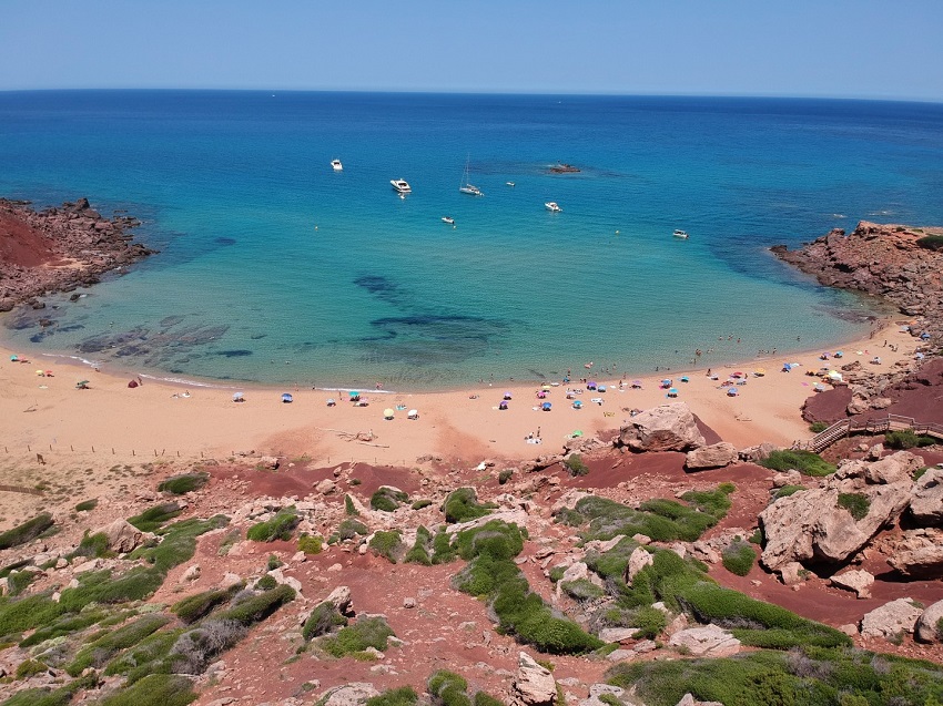 Cala Pilar desde el Aire